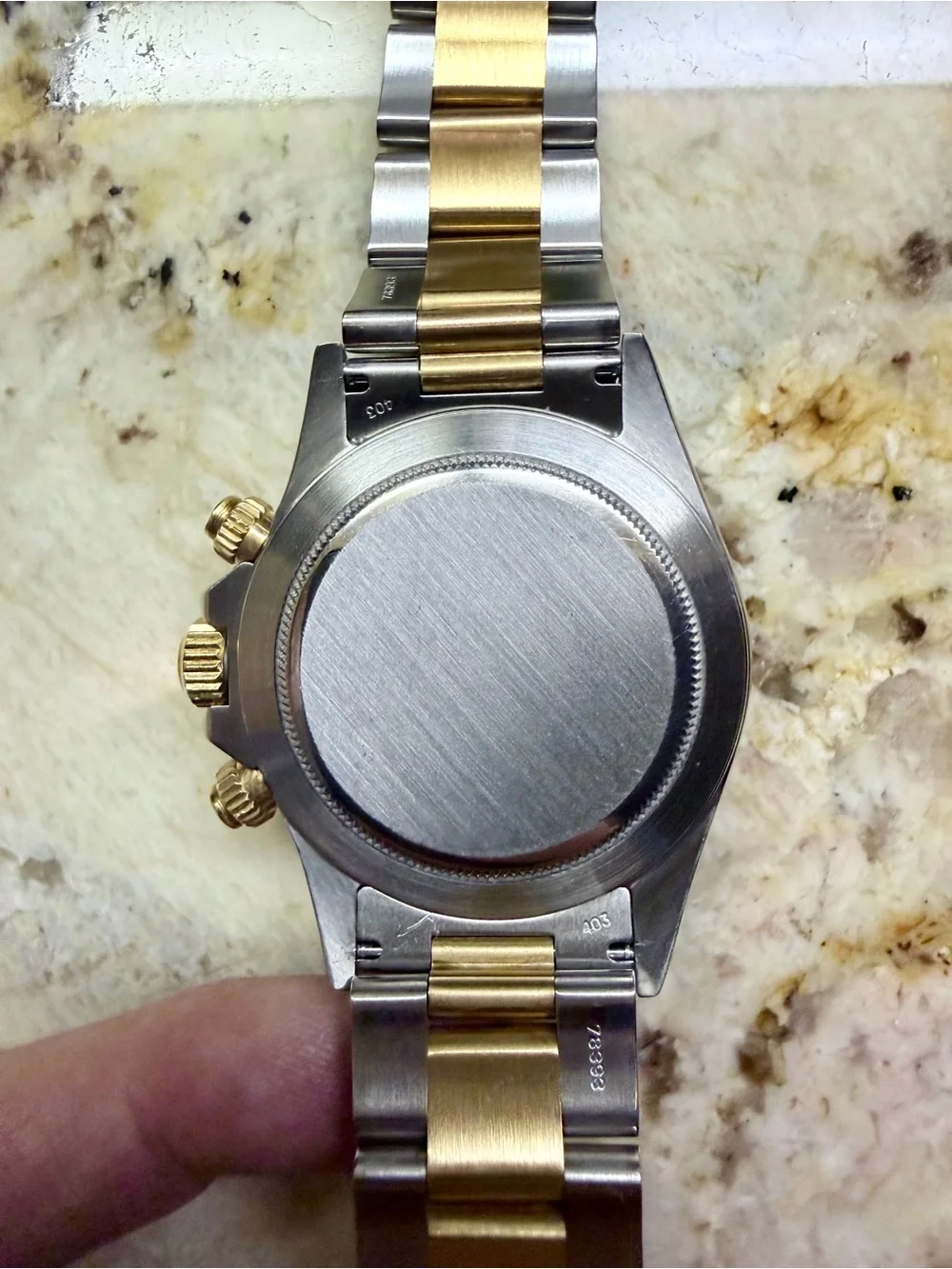 Rolex Daytona with diamonds